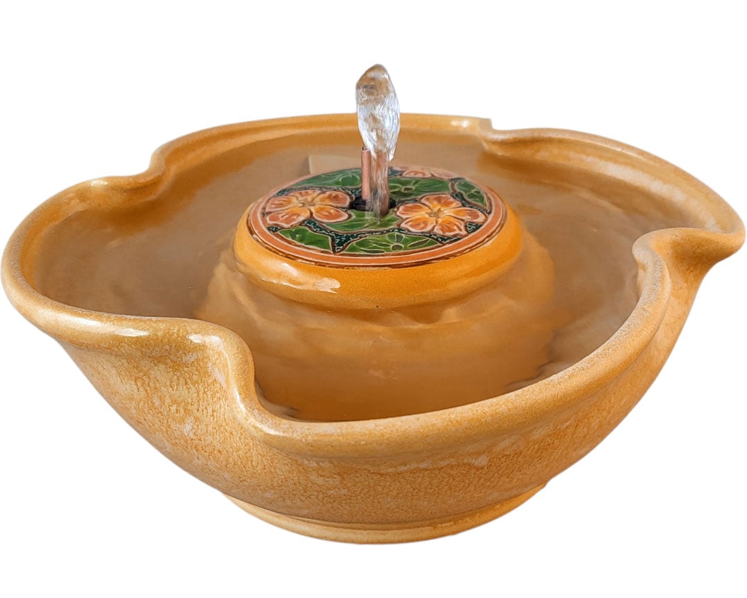 Nasturtiums Original Style Cat Water Fountain (8 Cup)