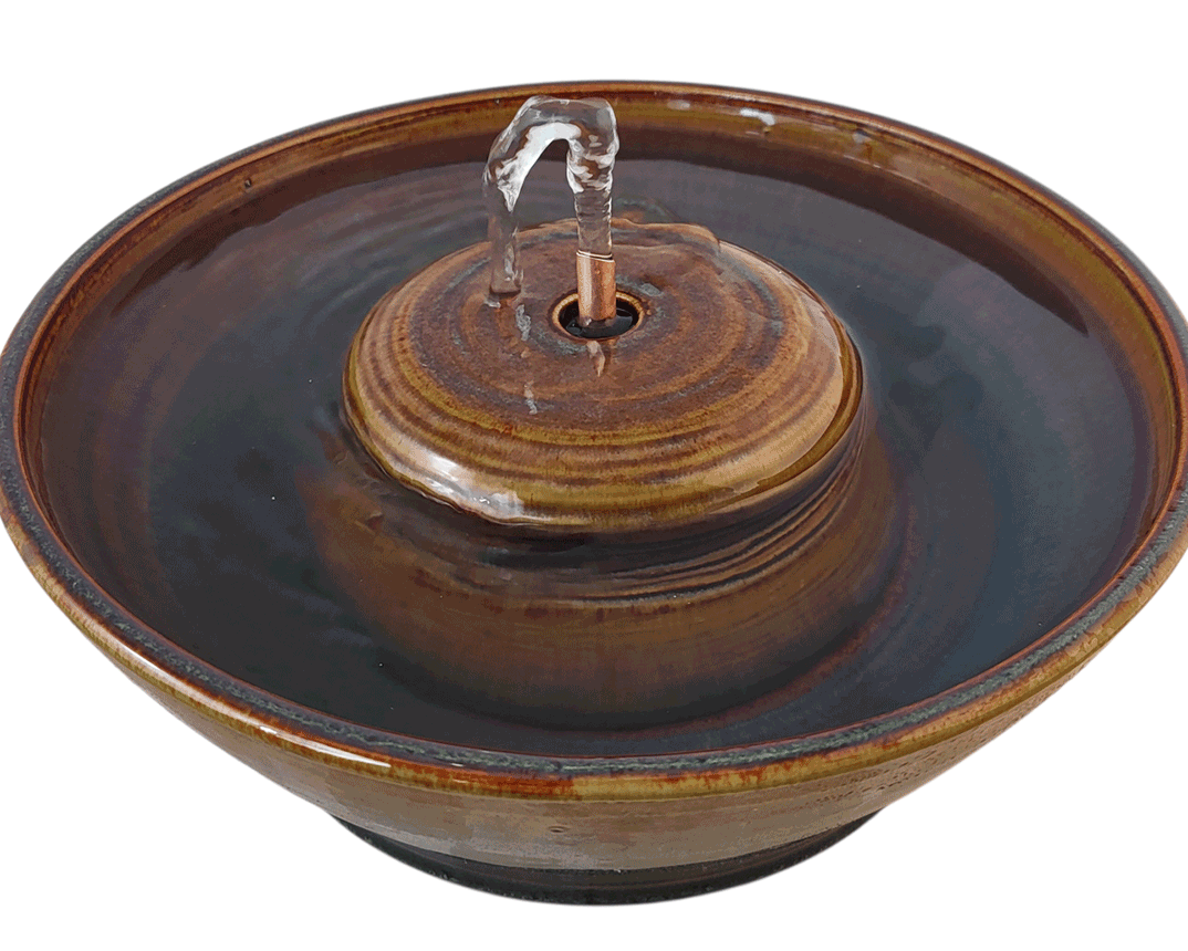 Mahogany Original Style  Cat Drinking Fountain (8 Cup)