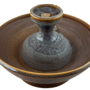 Desert Piazza Original Style Ceramic Cat Fountain (10 cups)