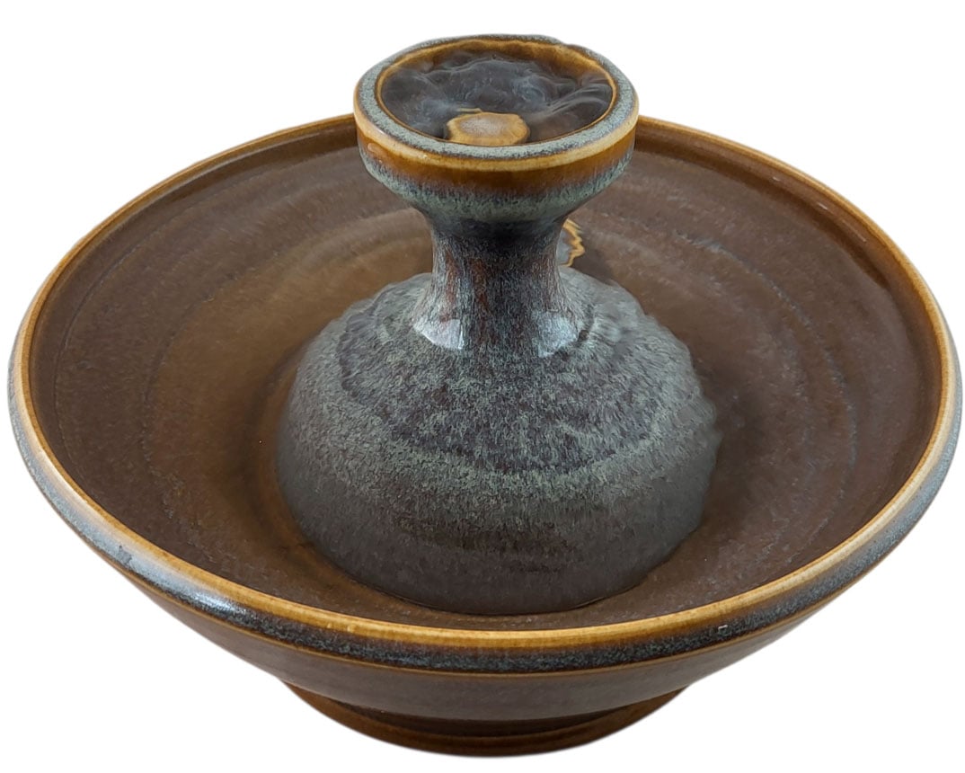 Desert Piazza Original Style Ceramic Cat Fountain (10 cups)