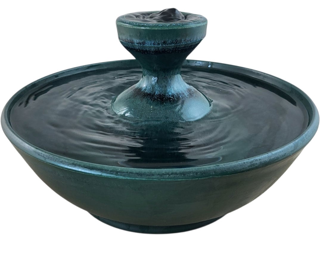 Emerald Piazza Original Style Ceramic Cat Fountain (11 cups)