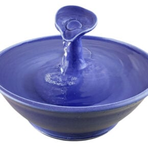 Purple Silk Original Style Cat Drinking Fountain (10 Cup)
