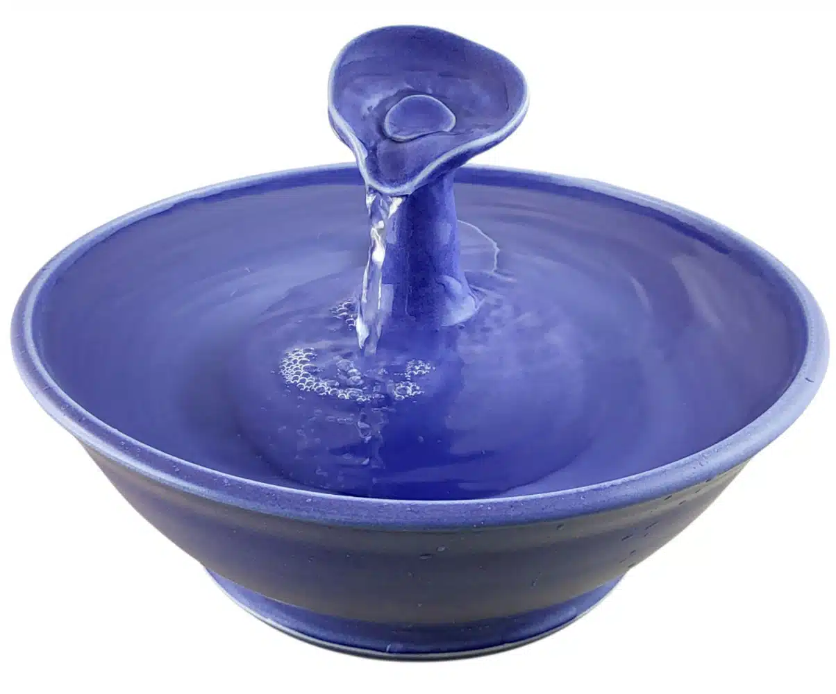 Purple Silk Original Style Cat Drinking Fountain (10 Cup)