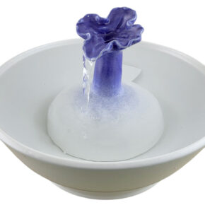 Purple Petunia Original Style Cat Drinking Fountain (10 Cup)