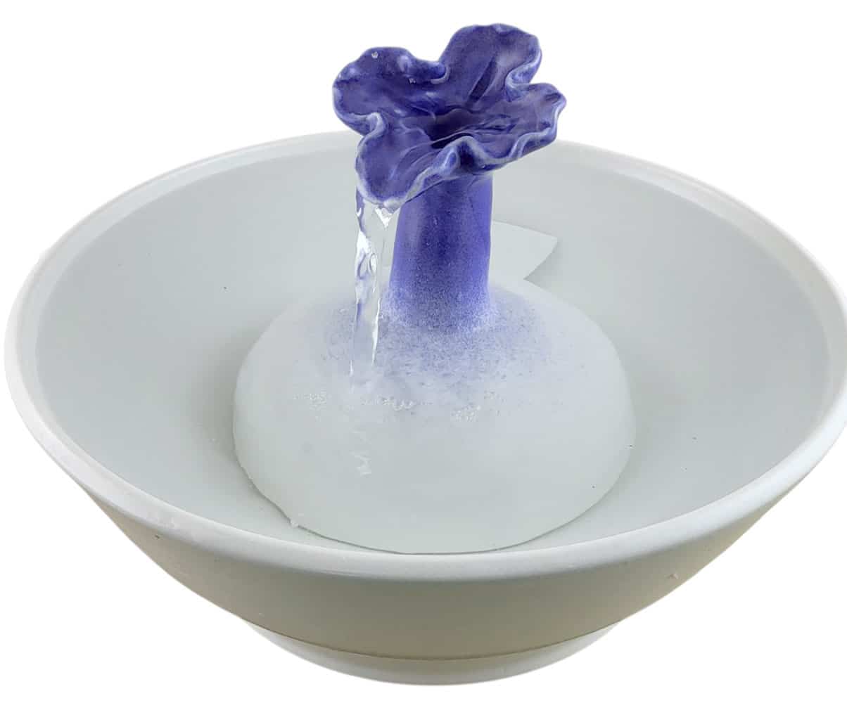 Purple Petunia Original Style Cat Drinking Fountain (10 Cup)