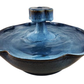 Quatrefoil Piazza Original Style Ceramic Cat Fountain (11 cups)