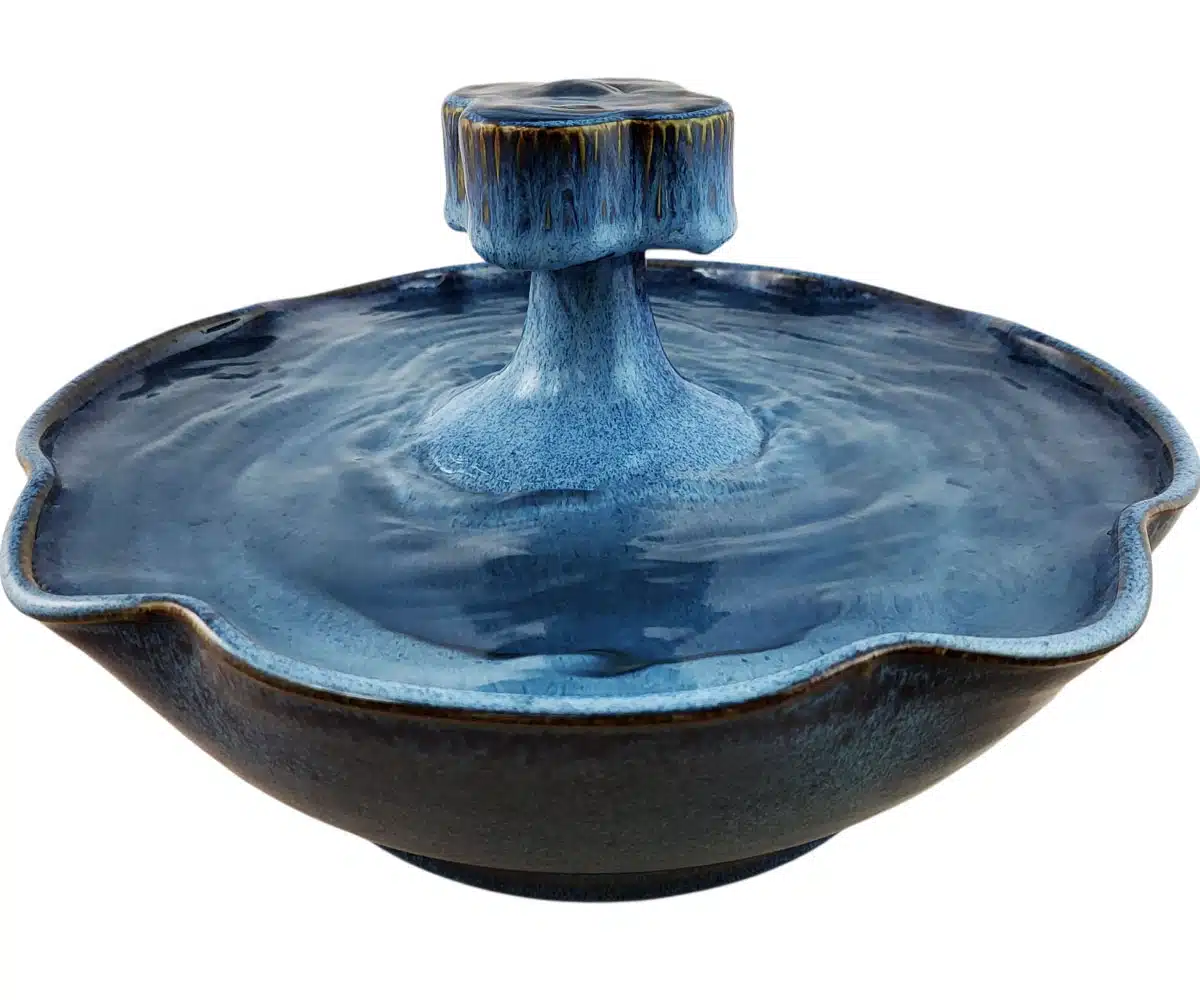 Quatrefoil Piazza Original Style Ceramic Cat Fountain (11 cups)