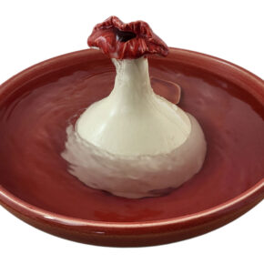 Lips Original Style Ceramic Cat Water Fountain (9 Cup)