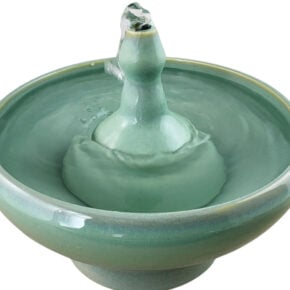 Desert Geyser Enhanced Style Ceramic Cat Fountain (9 Cup)