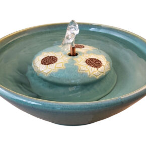 Sunflower Original Style  Cat Drinking Fountain (9 Cup)