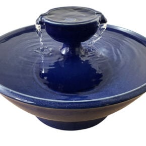 April Piazza  Enhanced Style Ceramic Cat Water Fountain (15 Cup)