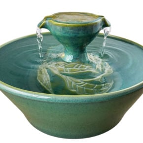 Folia Piazza  Original Style Ceramic Cat Water Fountain (11 Cup)F