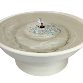 Flower Dreams Enhanced Style  Cat Drinking Fountain (11 Cup)