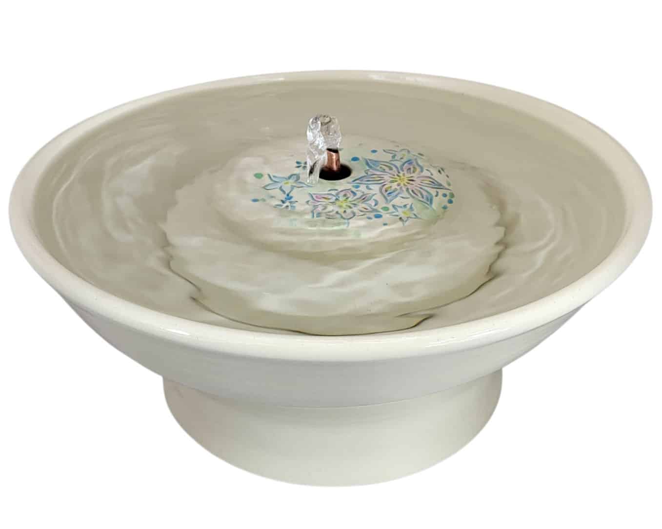 Flower Dreams Enhanced Style  Cat Drinking Fountain (11 Cup)