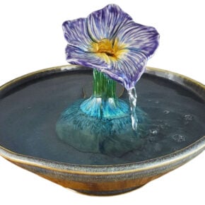 Jungle Blossom Original Style Cat Drinking Fountain (13 Cup)