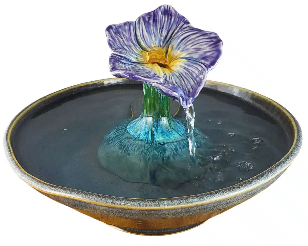 Jungle Blossom Original Style Cat Drinking Fountain (14)