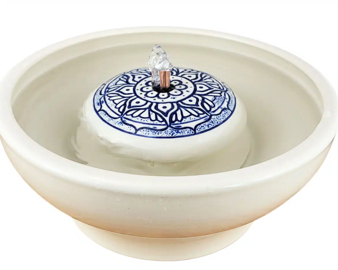 Mandala Enhanced Style Cat Drinking Fountain (9 Cup)