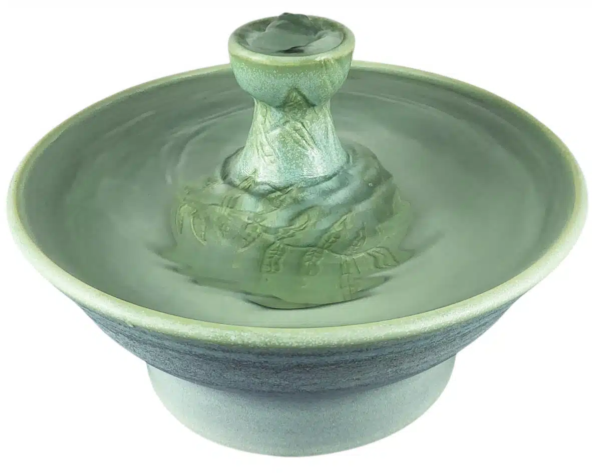 Vine Piazza Enhanced Style Ceramic Cat Fountain (10 Cup)