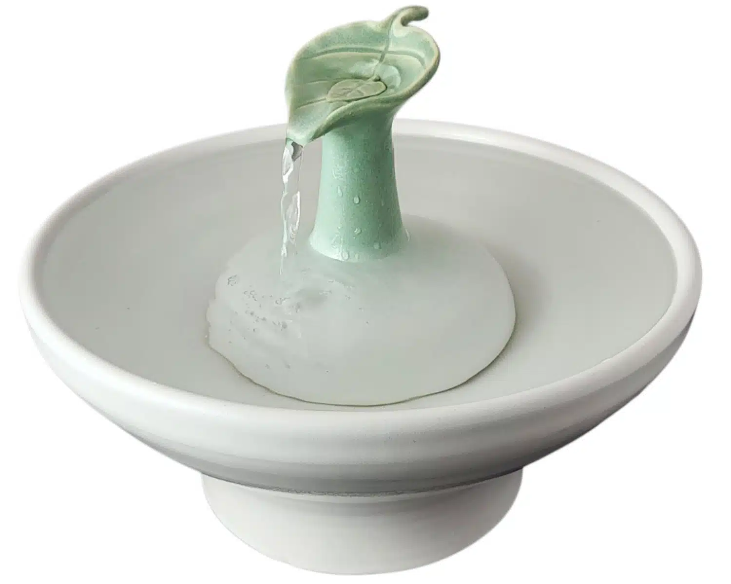 Celadon Leaf II Enhanced Style Cat Fountain (10 Cup)