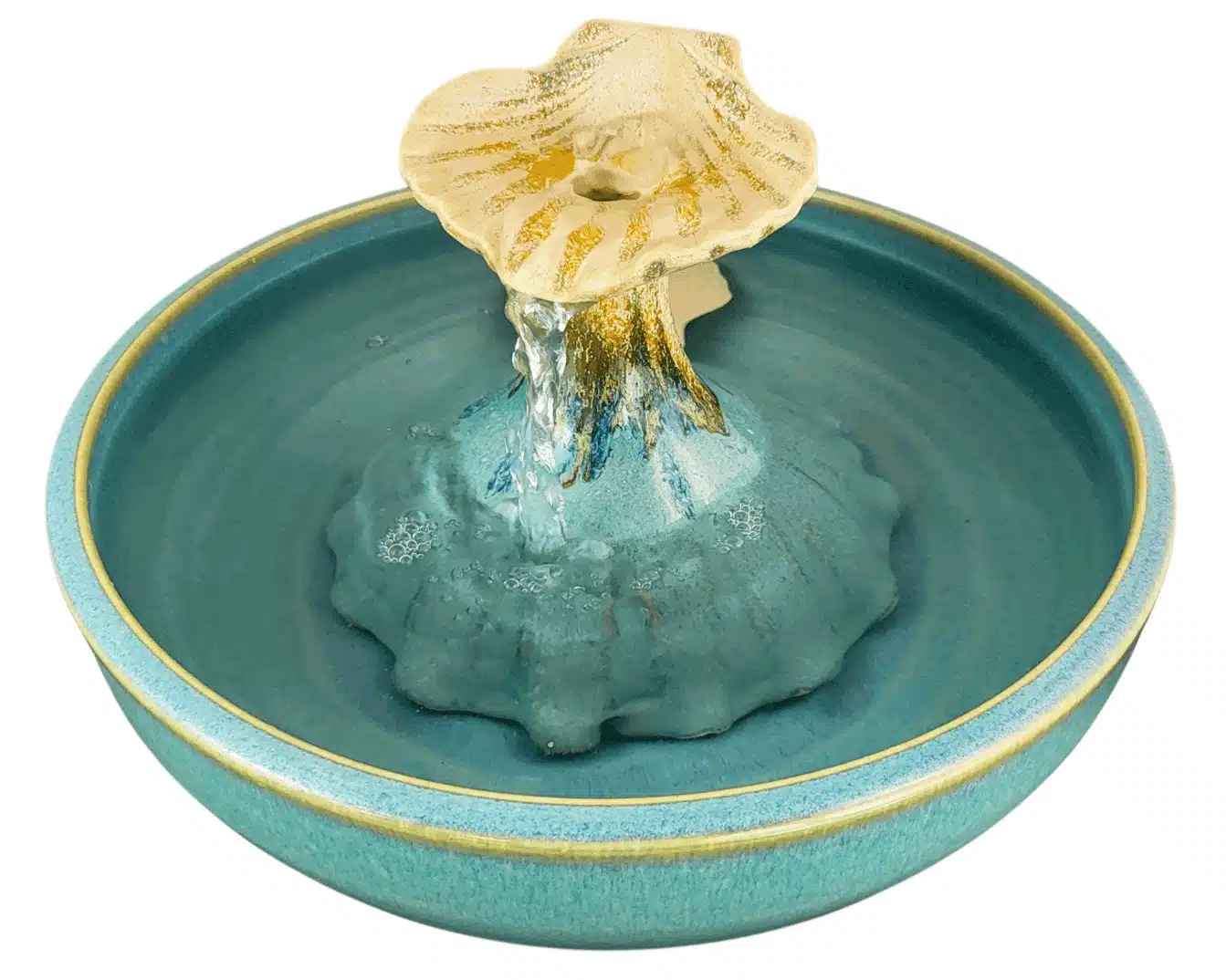 Scallop II Original Style Cat Drinking Fountain (8 Cup)