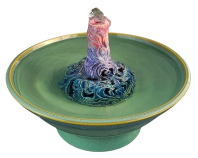 Phantasy Enhanced Style Ceramic Cat Fountain (10 Cup)