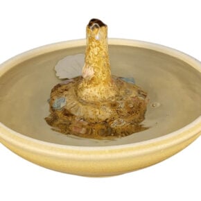 Molluscs Tower Enhanced Style Ceramic Cat Fountain (11 Cup)