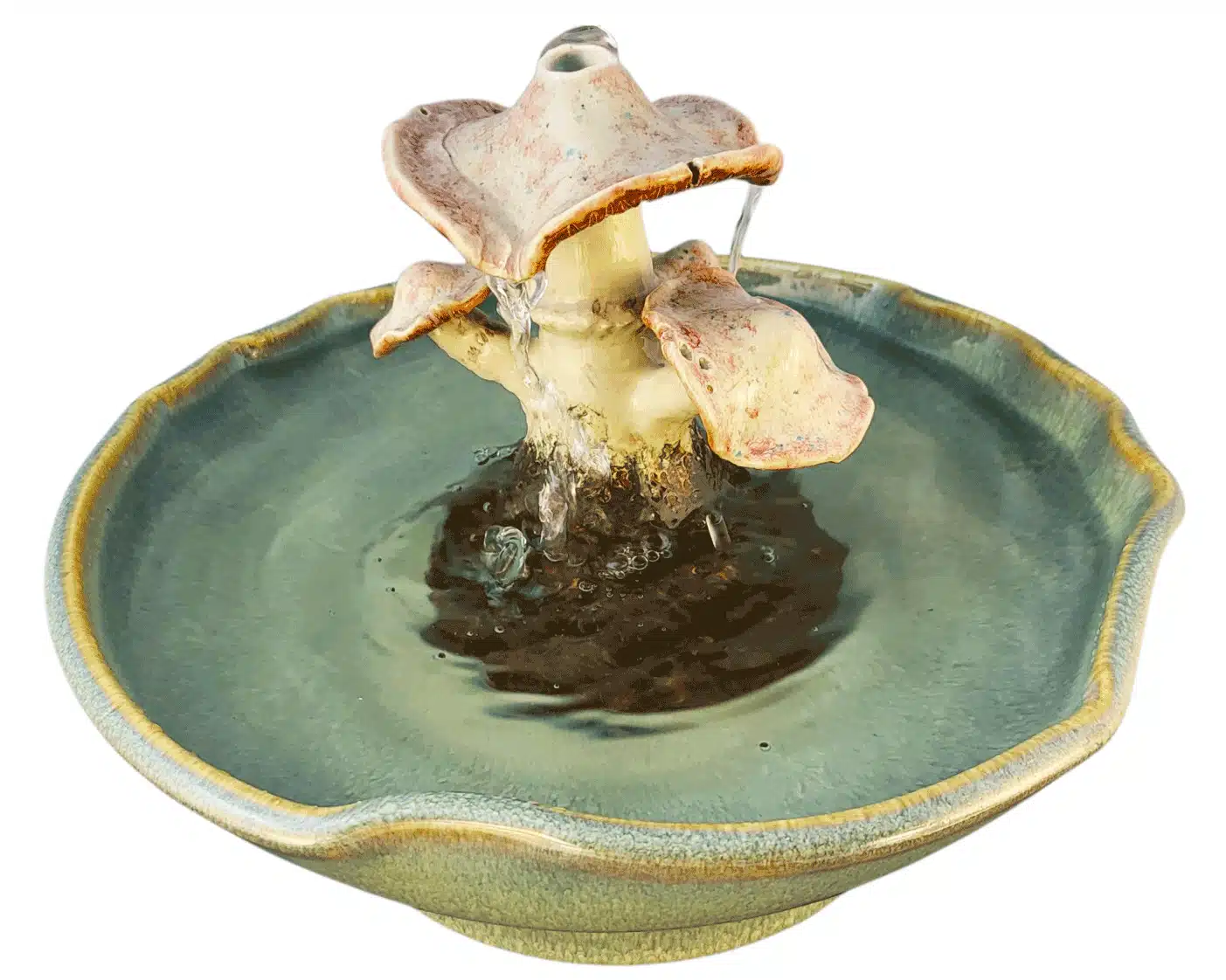 Toadstool Enhanced Style Cat Drinking Fountain (9 Cup)
