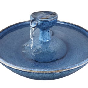 Midnight Piazza  Original Style Ceramic Cat Water Fountain (12 Cup)