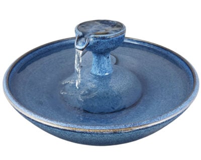 Midnight Piazza  Original Style Ceramic Cat Water Fountain (12 Cup)