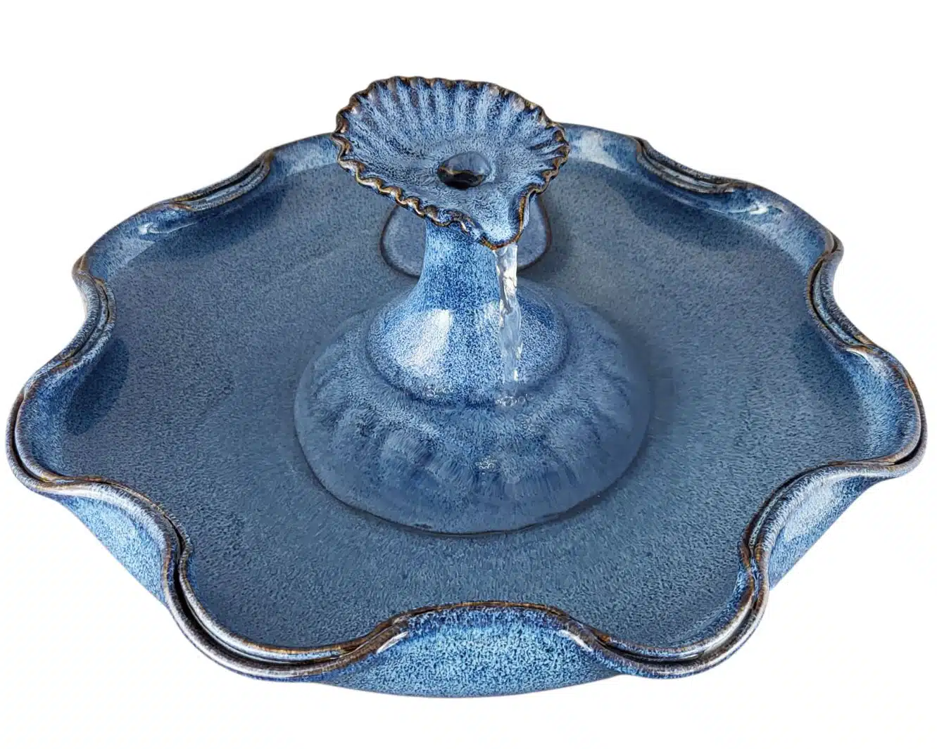 Scallop Original Style Ceramic Cat Fountain (10 Cup)