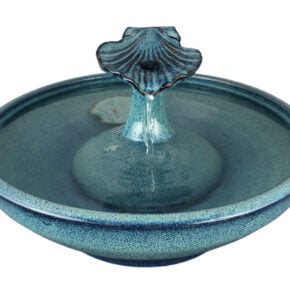 Scallop II Original Style Ceramic Cat Fountain (12 Cup)