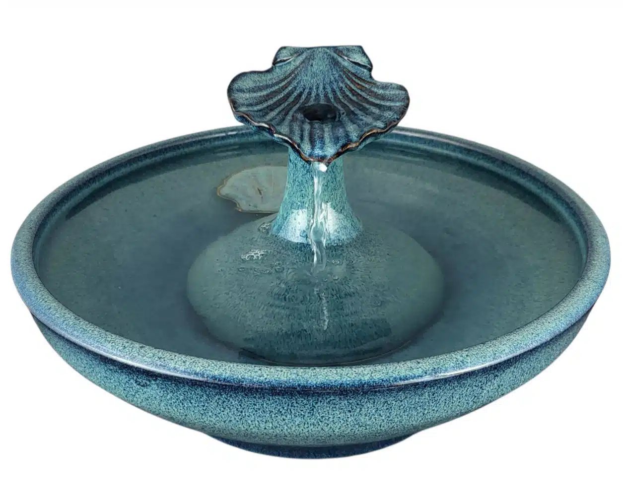 Scallop II Original Style Ceramic Cat Fountain (12 Cup)