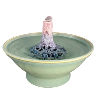 Fantasy Original Style Ceramic Cat Fountain (10 cups)