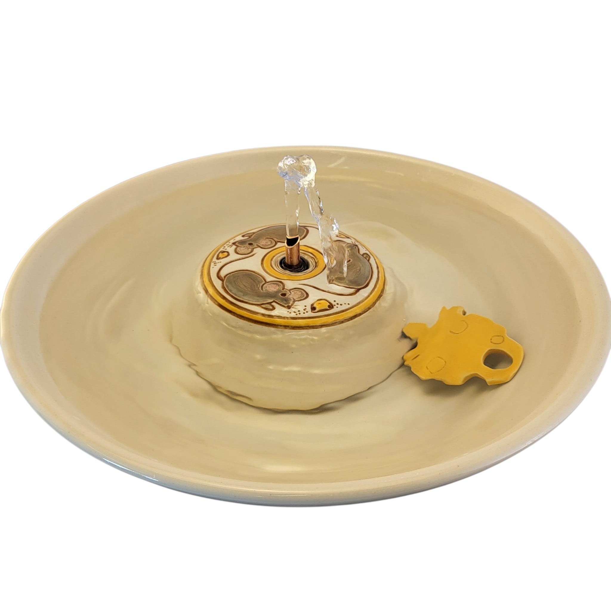 Mice n Cheese Cat Drinking Fountain (11 Cups)
